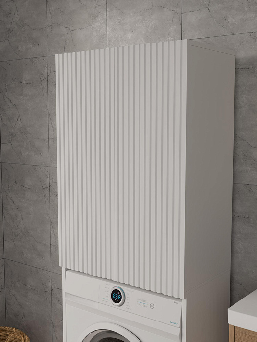 Шкафчик над стиральной машинкой Ridberg Никко МДФ (White) купить в интернет-магазине icover