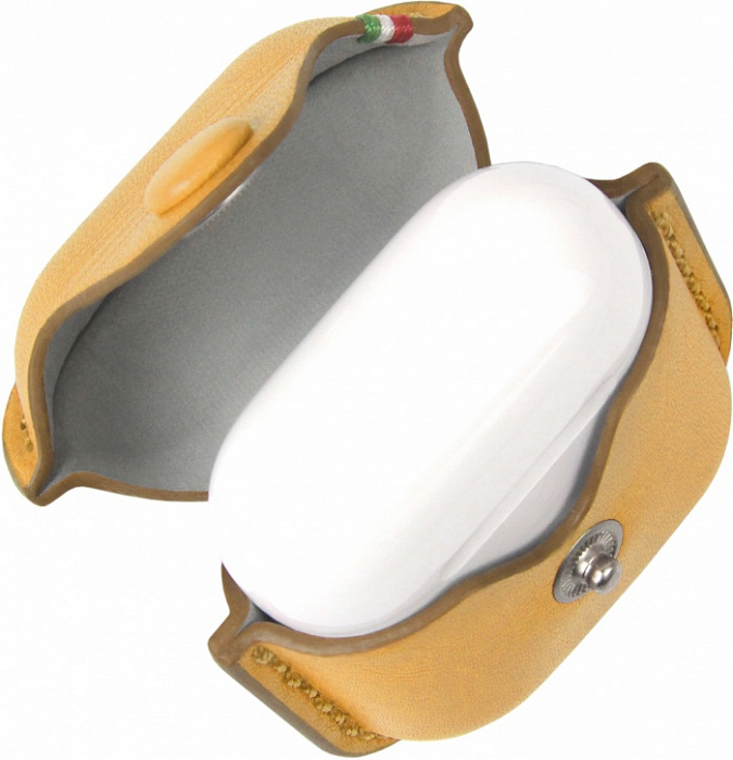 Чехол Cozistyle Cozi Leather (CLCPO003) для AirPods (Gold) купить в интернет-магазине icover