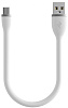Кабель Satechi Flexible (ST-FCC10W) USB-A to USB-C 25 см (White) купить в интернет-магазине icover