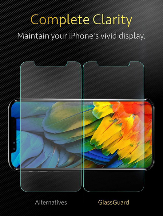 Защитное стекло Anker Karapax (A7481H01) для iPhone X (Clear) купить в интернет-магазине icover