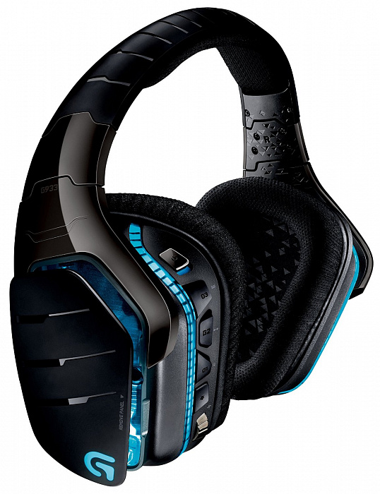 Беспроводная игровая гарнитура Logitech G933 Artemis Spectrum Wireless Gaming Headset 981-000599 (Black) купить в интернет-магазине icover