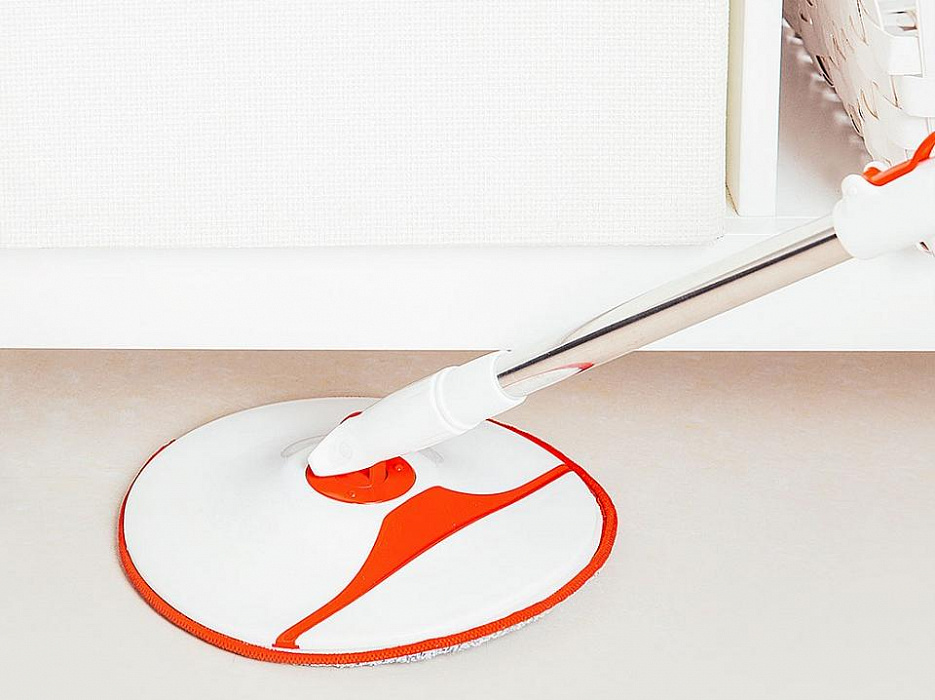 Набор для уборки Xiaomi Rotary Mop Set YD-02 (Red/Grey) купить в интернет-магазине icover