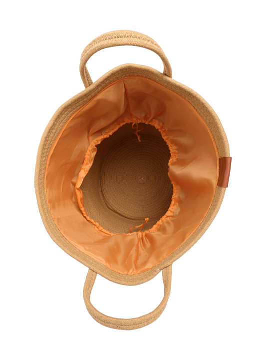 Тканевая корзина Ridberg с завязками (Beige) купить в интернет-магазине icover