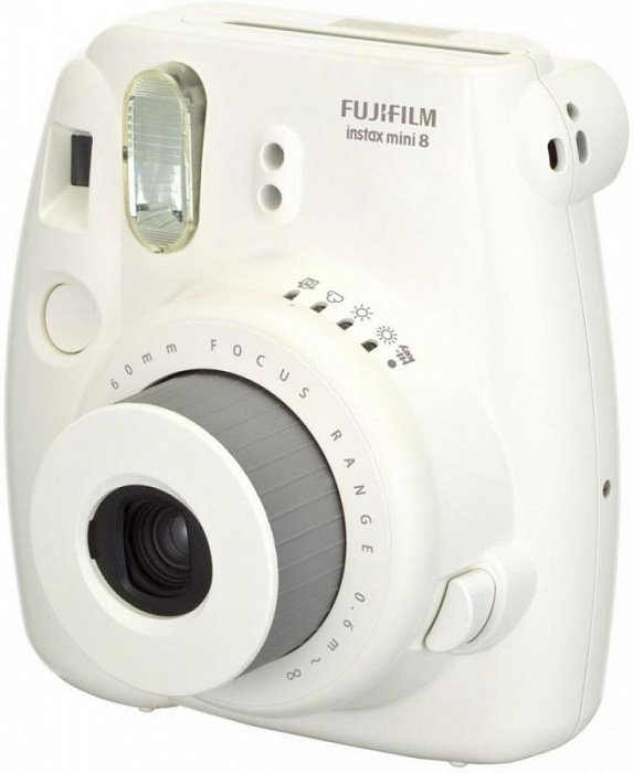 Камера моментальной печати Fujifilm Instax Mini 8 (White) купить в интернет-магазине icover