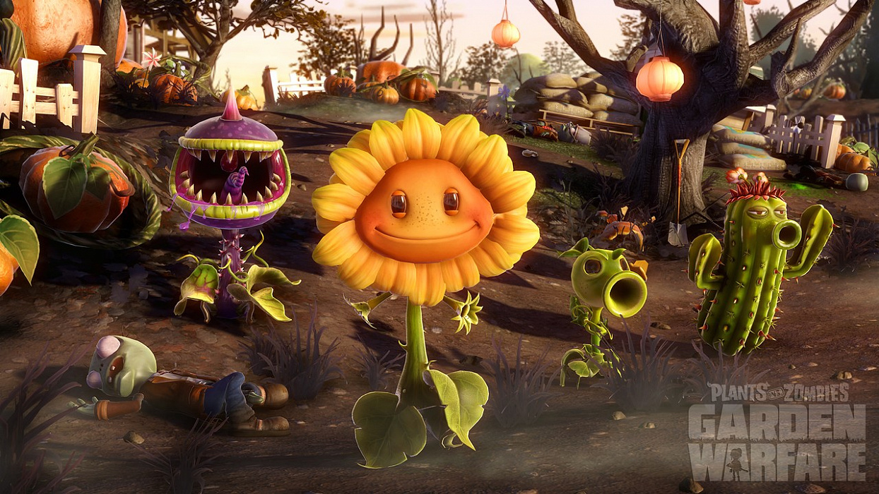 Plants vs. Zombies Garden Warfare - видеоигра для PS4 (русская документация) купить в интернет-магазине icover