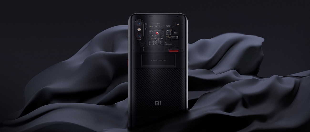 Смартфон Xiaomi Mi 8 Pro 128Gb M1807E8A (Transparent Titanium) купить в интернет-магазине icover