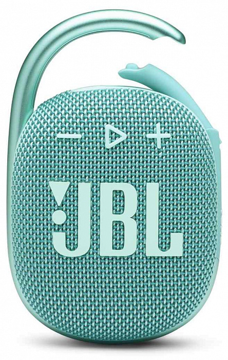 Портативная акустика JBL Clip 4 (Teal) купить в интернет-магазине icover