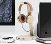 Подставка-хаб Satechi Aluminum USB 3.0 Headphone Stand B019PI9QG6 (Gold) купить в интернет-магазине icover