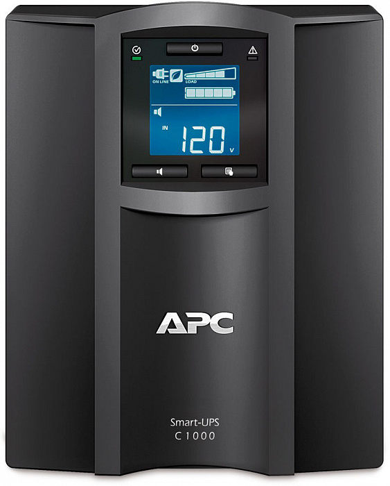 Источник бесперебойного питания APC by Schneider Electric Smart-UPS C 1000VA (Black) купить в интернет-магазине icover