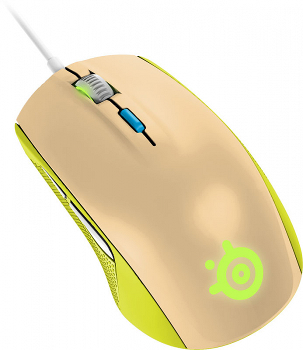 SteelSeries Rival 100 (62339) - оптическая мышь (Gaia) купить в интернет-магазине icover