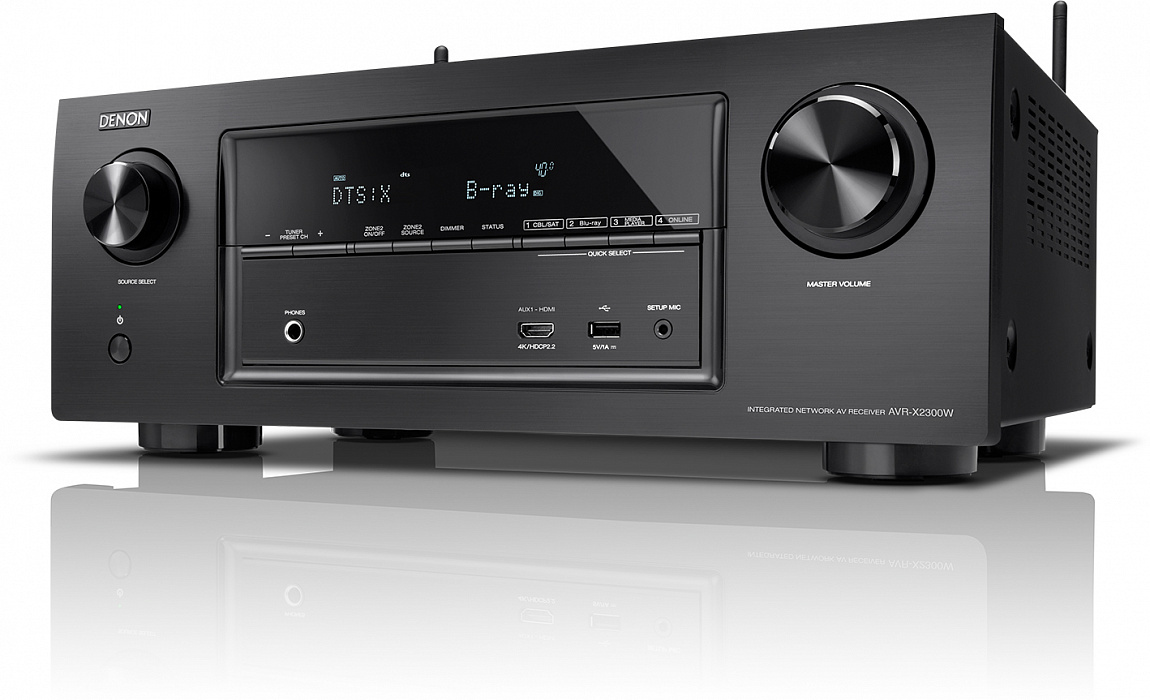 Denon AVR-X2300W - AV-ресивер (Black) купить в интернет-магазине icover