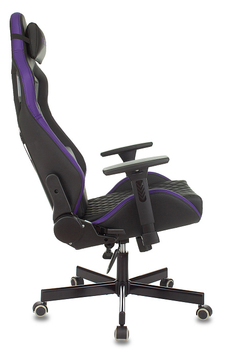 Игровое кресло Бюрократ Knight Outrider (Black/Purple) купить в интернет-магазине icover