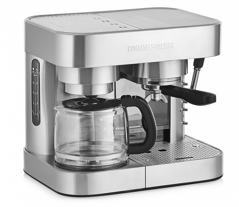 Rommelsbacher EKS 3000 - капельная кофеварка (Silver) купить в интернет-магазине icover