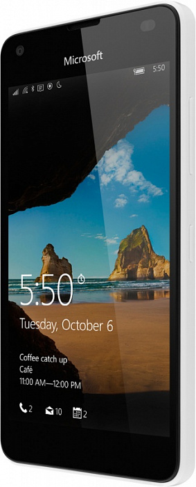 Cмартфон Microsoft Lumia 550 LTE (White) купить в интернет-магазине icover