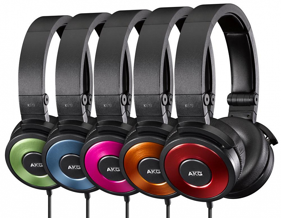 AKG K619 - накладные наушники (Black) купить в интернет-магазине icover