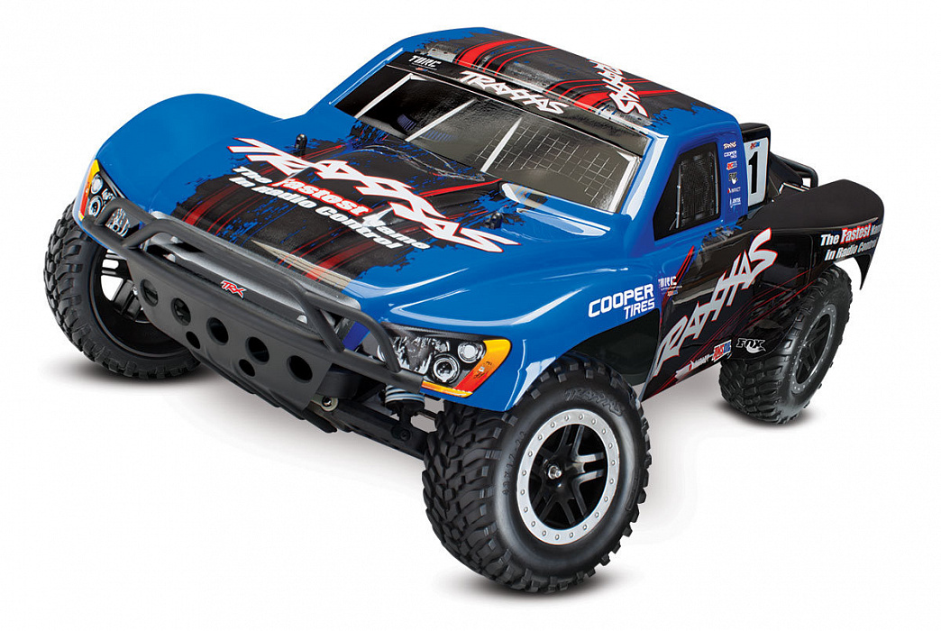 Traxxas Slash 4x4 VXL 1:10 - радиоуправляемый автомобиль (Blue) купить в интернет-магазине icover