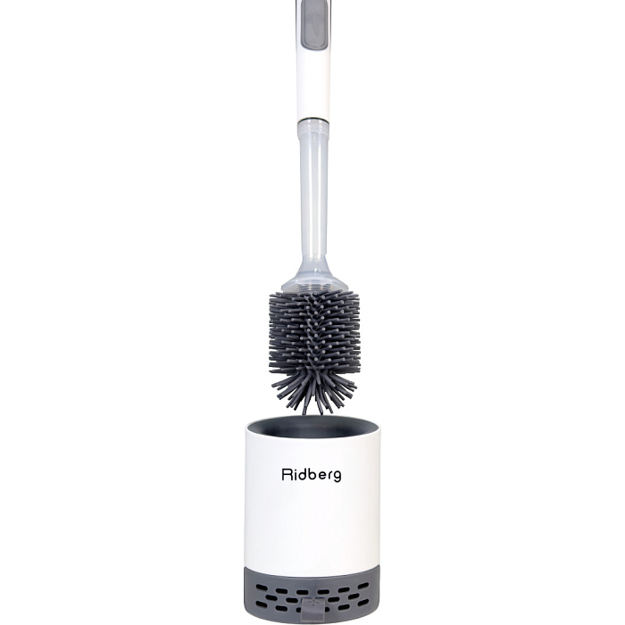 Ершик Ridberg Toilet Brush с дозатором (White/Grey) купить в интернет-магазине icover