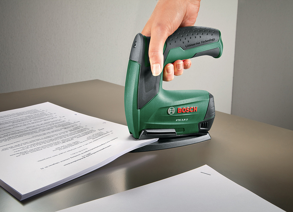 Bosch PTK 3,6 Li (0.603.968.120) - степлер аккумуляторный (Green) купить в интернет-магазине icover