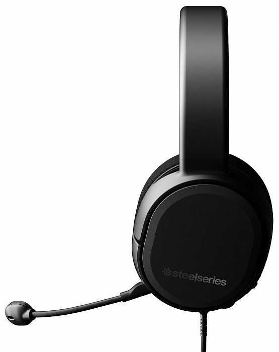 Наушники с микрофоном Steelseries Arctis Raw (Black) купить в интернет-магазине icover