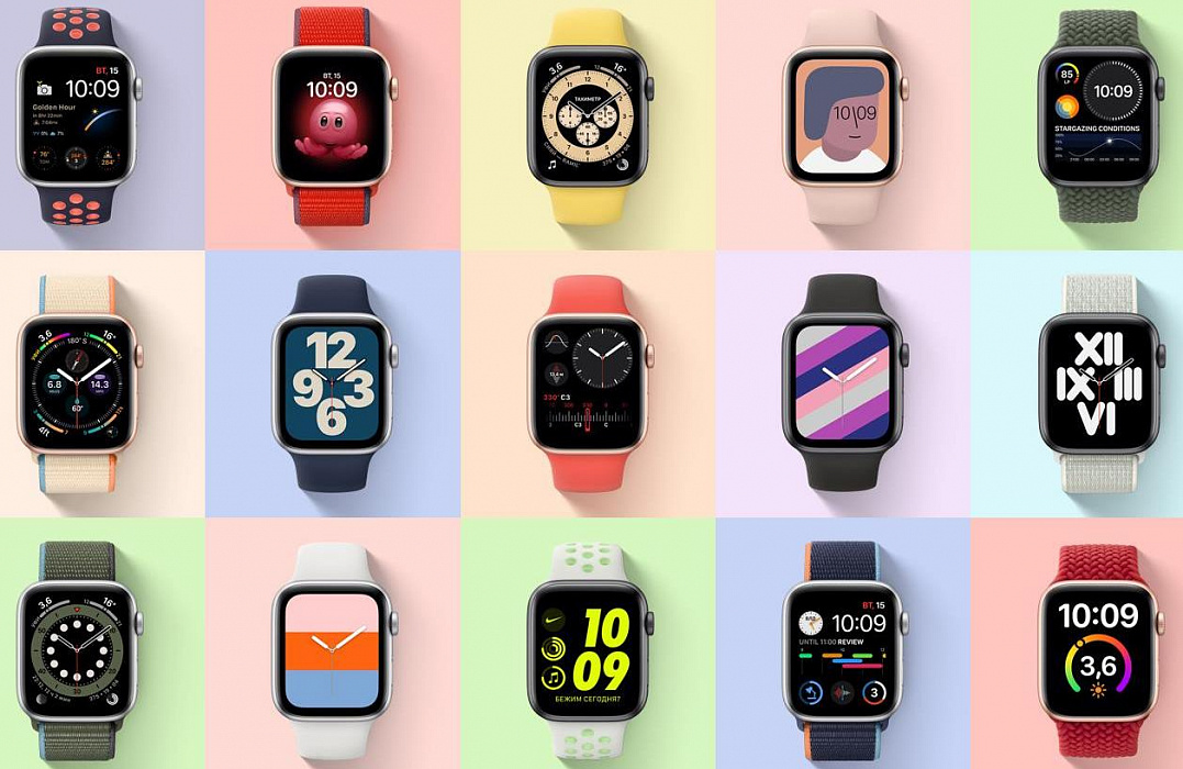 Умные часы Apple Watch SE 44mm GPS MYDR2RU/A (Gold/Pink Sand) купить в интернет-магазине icover