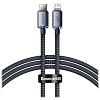 Кабель Baseus Crystal Shine (CAJY000301) Type-C/Lightning 20W 2m (Black) купить в интернет-магазине icover