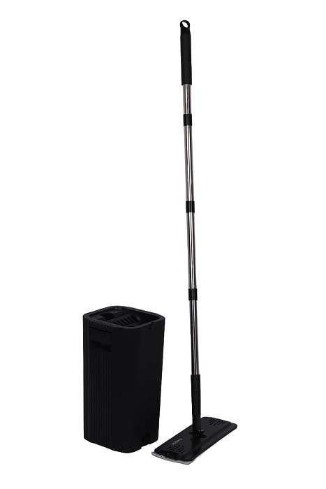 Швабра и ведро с отжимом Ridberg Scrape Mop Grand (Black) купить в интернет-магазине icover