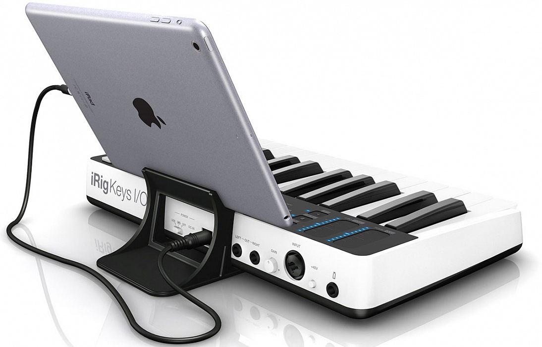 MIDI-клавиатура IK Multimedia iRig Keys I/O 25 купить в интернет-магазине icover