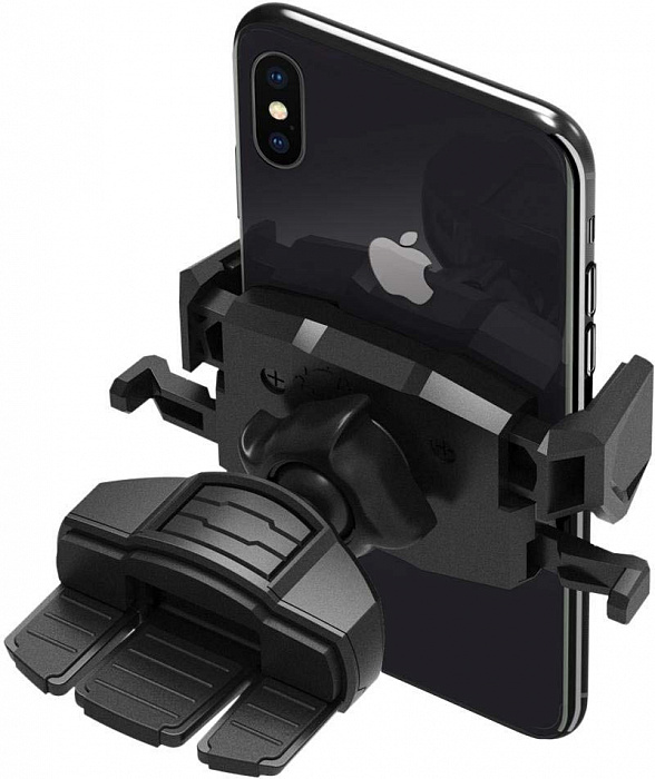 Держатель Spigen Kuel TMS24 One Tap CD Slot Car Mount для смартфонов (Black) купить в интернет-магазине icover