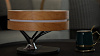 Умный светильник HomeTree Dawn (YT-M1601-B3) с беспроводной зарядкой и колонкой (Brown) купить в интернет-магазине icover