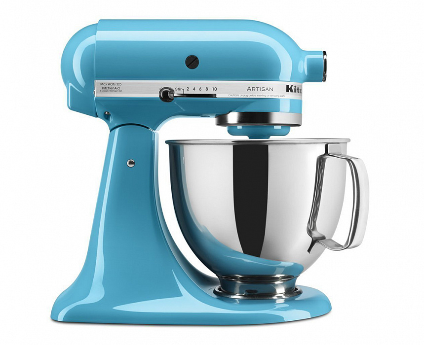 Планетарный миксер KitchenAid Artisan 5KSM150PSECL (Crystal Blue) купить в интернет-магазине icover