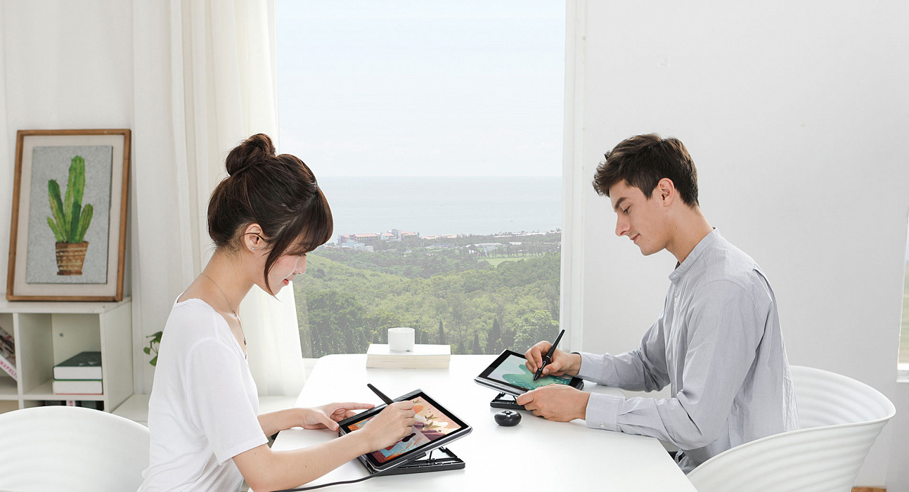 Графический планшет Huion Kamvas GT-13 Pro 13" (Black) купить в интернет-магазине icover