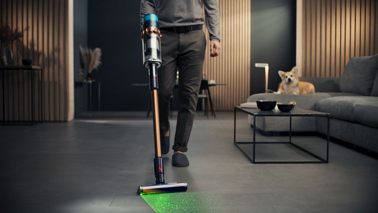 Беспроводной пылесос Dyson Gen5detect Absolute 443072-01 (Prussian blue/Copper) купить в интернет-магазине icover