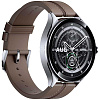 Смарт-часы Xiaomi Watch 2 Pro Bluetooth Silver Case Brown Leather Strap (Silver/Brown) купить в интернет-магазине icover