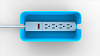 Бокс для сетевого фильтра Bluelounge CableBox Mini BLUCBM-BLU (Blue) купить в интернет-магазине icover