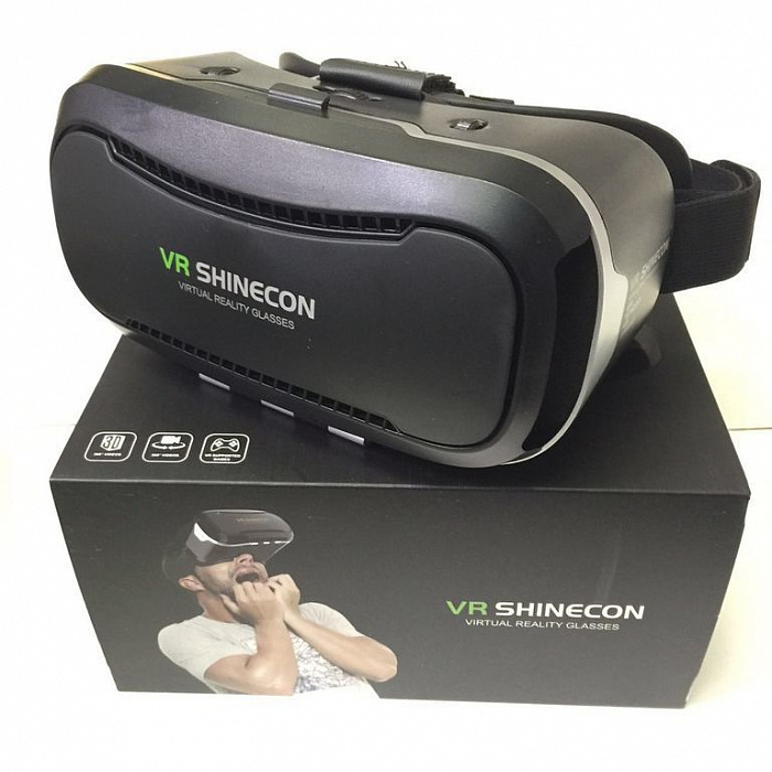 Очки виртуальной реальности VR Shinecon 2.0 (Black) купить в интернет-магазине icover