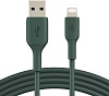 Кабель для iPhone, iPad Belkin Boost Charge USB-A/Lightning 1m CAA001bt1MMG (Green) купить в интернет-магазине icover