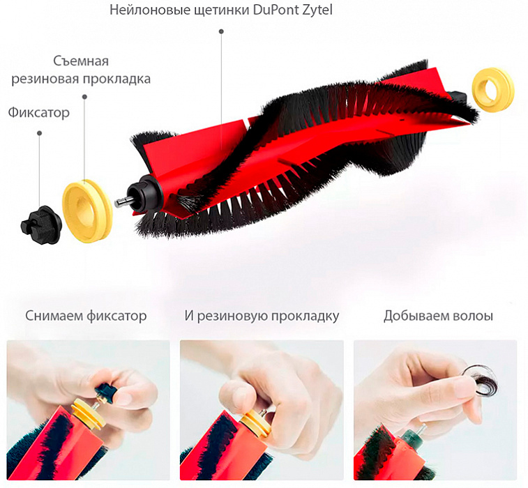 Робот-пылесос Xiaomi Roborock S6 (Black) купить в интернет-магазине icover