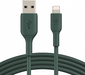 Кабель для iPhone, iPad Belkin Boost Charge USB-A/Lightning 1m CAA001bt1MMG (Green)