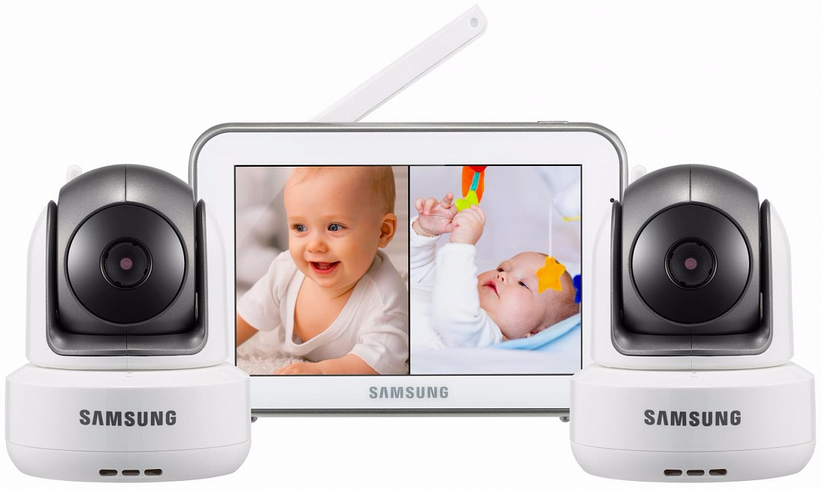 Видеоняня Samsung SEW-3043WPX2 на 2 камеры (White) купить в интернет-магазине icover