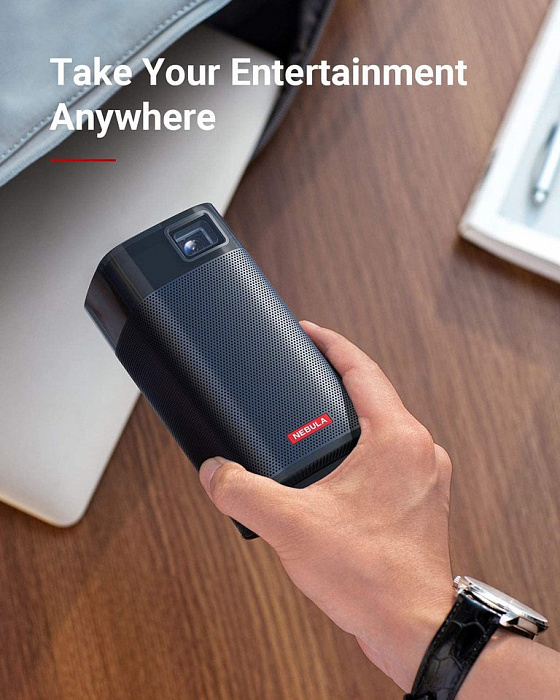 Портативный проектор Anker Nebula Apollo D2410311 (Black) купить в интернет-магазине icover