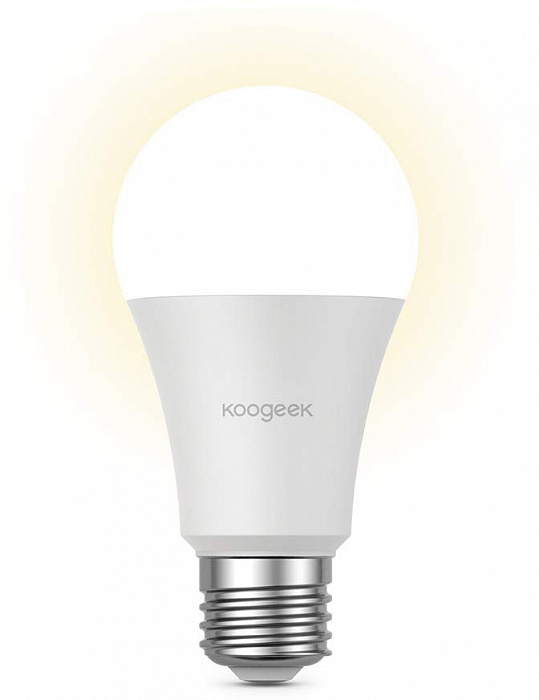 Умная лампа Koogeek Dimmable Wi-Fi Smart Light Bulb E27 (B07JM3MZLL) купить в интернет-магазине icover