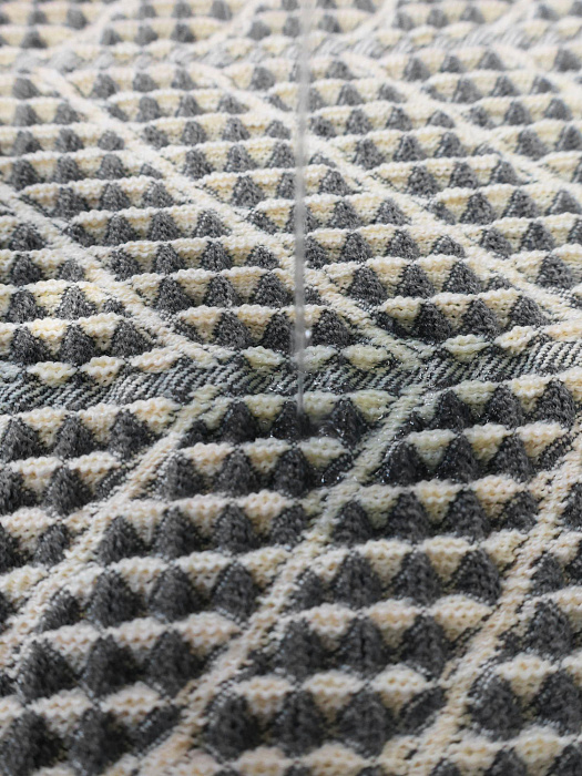 Коврик вафельный для ванной Ridberg 90x60 см (Blue zigzag) купить в интернет-магазине icover