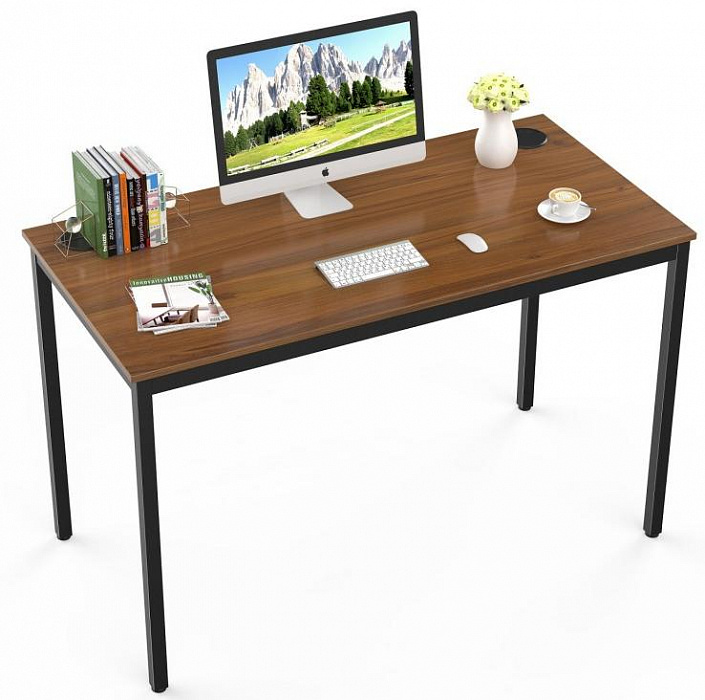 Письменный стол для компьютера Eureka Ergonomic ERK-CD-02T (Teak) купить в интернет-магазине icover