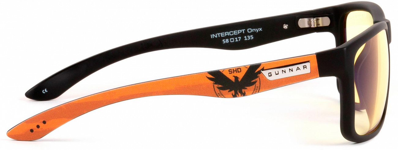 Очки для компьютера Gunnar Intercept The Division 2 INT-08501 (Onyx) купить в интернет-магазине icover