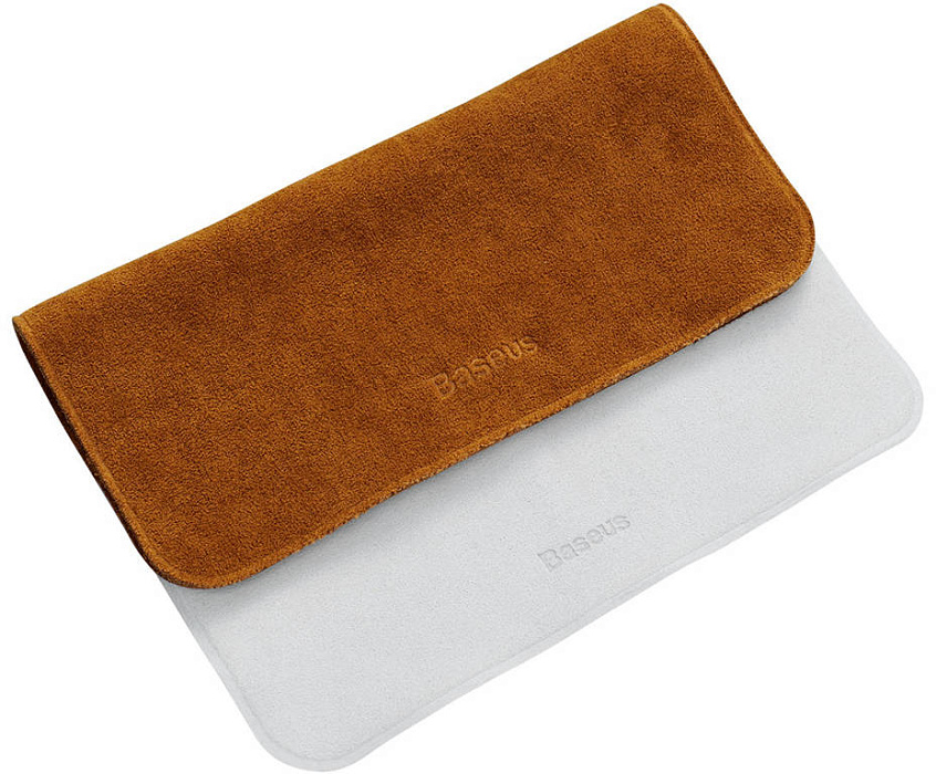 Комплект салфеток для чистки Baseus Auto-care Handy Screen Cleaning Towel CRYH010019 (Grey/Brown) купить в интернет-магазине icover