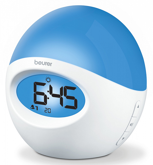 Beurer WL32 - световой радиобудильник (White) купить в интернет-магазине icover