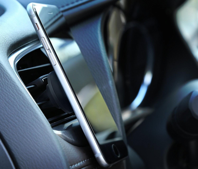 Автомобильный держатель Aukey Air Vent Magnetic Phone Mount (Black) купить в интернет-магазине icover