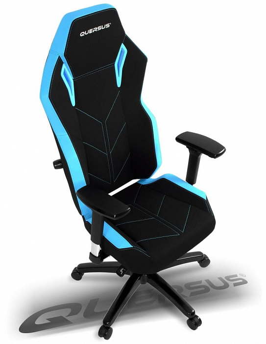 Игровое кресло Quersus V501/XB (Black/Blue) купить в интернет-магазине icover