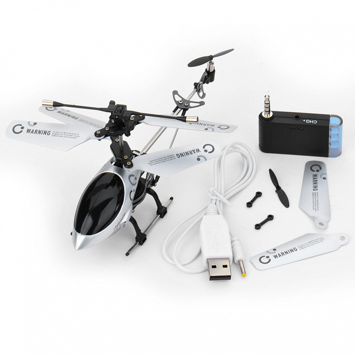 I-Helicopter HC-777-172 - радиоуправляемый вертолет (White) купить в интернет-магазине icover