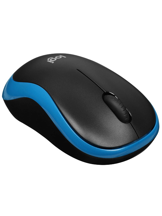 Мышь беспроводная Logitech M185/M186 910-002632 (Blue) купить в интернет-магазине icover
